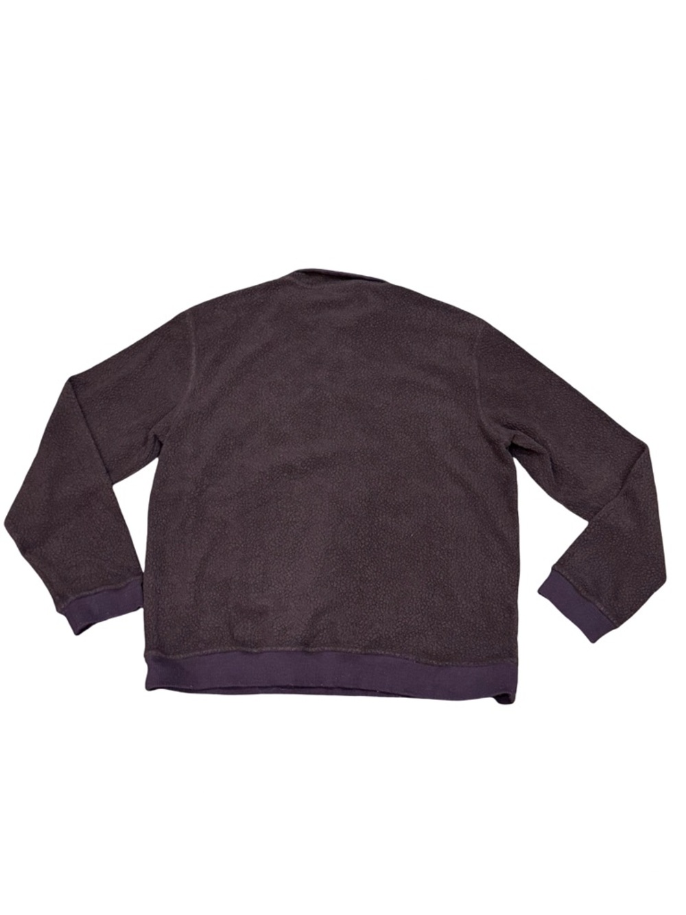 🌿Patagonia Shearling Button Fleece Pullover Size L Maroon Henley Outdoor Sherpa - Picture 8 of 12